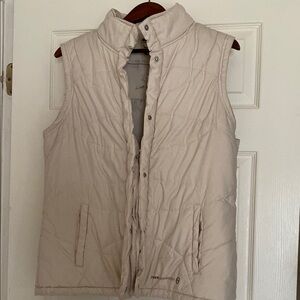 Free Country Cream Quilted Puffer Vest
